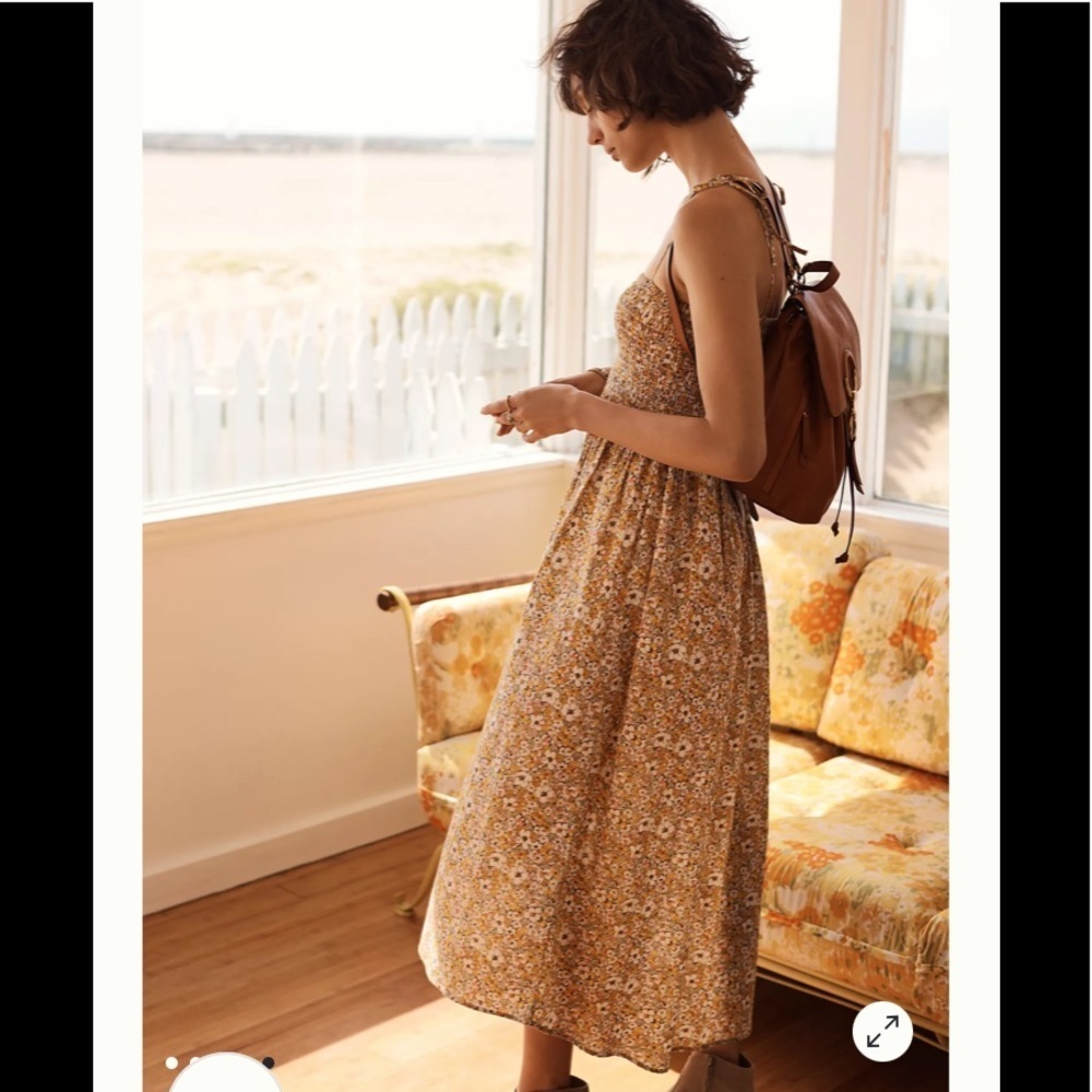 NWT Frye for Anthropologie Alice Floral maxi dress